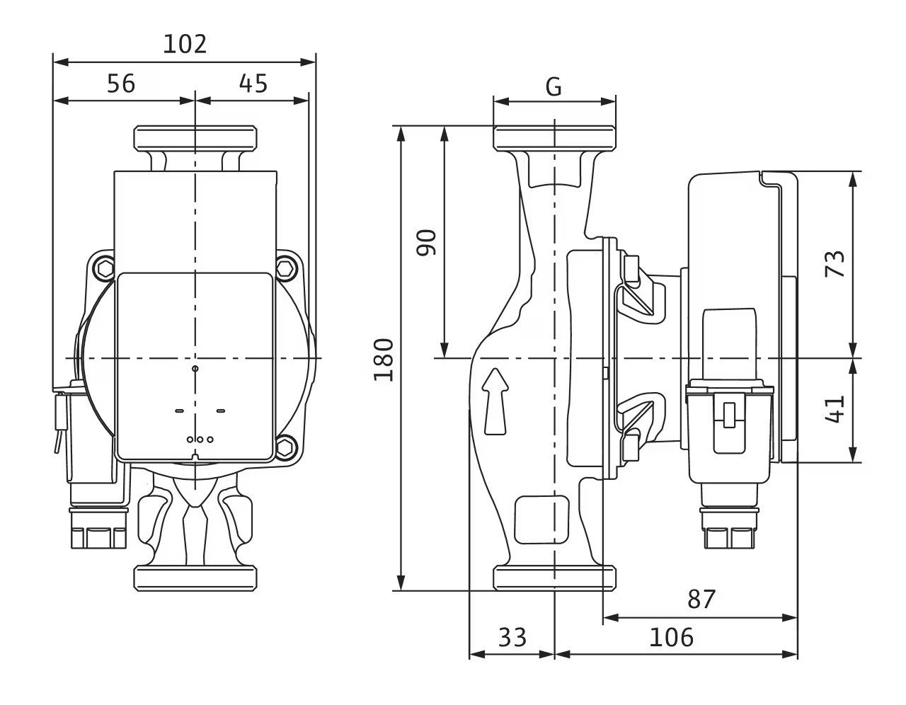 Wilo Atmos Pico 30/1-8 Pompa Olculeri
