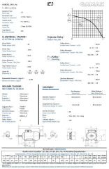 30 kw 40 HP 1500 GAMAK IE3 Trifaze Motor