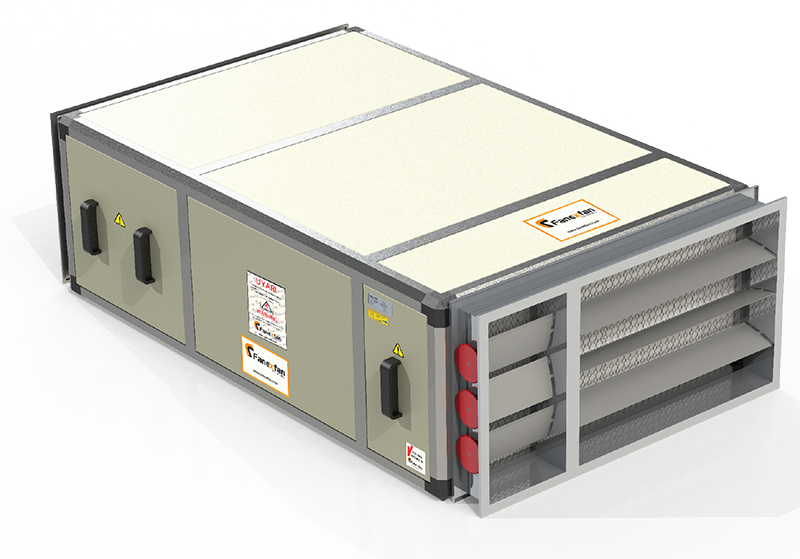 Fanex FHSF-R-36 Çift Cidarlı Sığınak Santrali