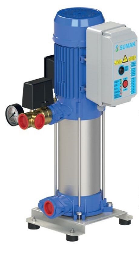 Sumak SHT16A 750/7 Kademeli 5,5 kw Dikey Milli Hidrofor