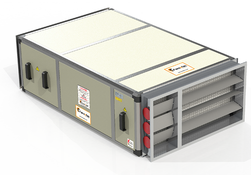 Fanex FHSF-R-72 Çift Cidarlı Sığınak Santrali