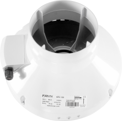 Bahçıvan BPX 150 Plastik Kanal Tipi Fan - 15 cm Çap