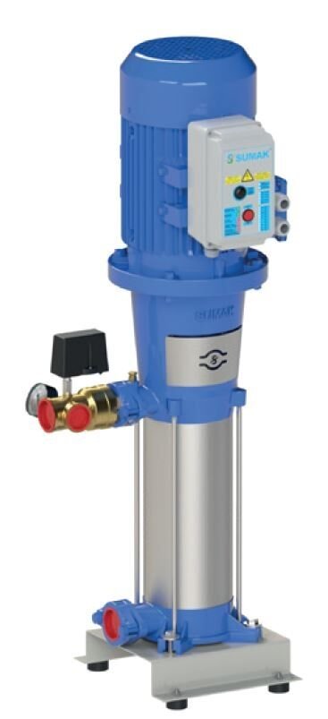 Sumak SHT24A 750/5 Kademeli 5,5 kw Dikey Milli Hidrofor