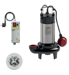 SUMAK SBRM 19/2-P Parçalayıcı Bıçaklı Dalgıç Pompa
