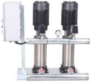 Atlantis Blu YKSS 7-8KT Çift Pompalı Panolu Hidrofor Setli Pompa(Elektronik Kartlı Sistem)