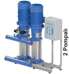 Sumak SHT24B 1000/7 Kademeli 2x7,5 kw Dikey Milli Hidrofor