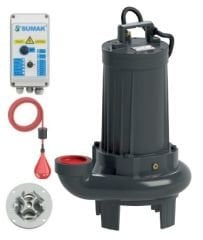 SUMAK SBRT 75/3-P Trifaze Parçalayıcı Bıçaklı Dalgıç Pompa