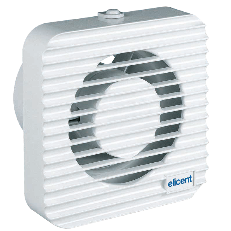 Elicent Muro 120 Plastik Banyo Fanı - 12 cm Çap