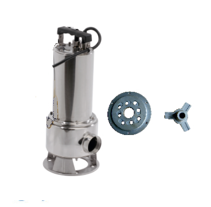 Atlantis Blu PASPARCL 10-1.1T Parçalayıcı Bıçaklı Paslanmaz Çelik Dalgıç Pompa