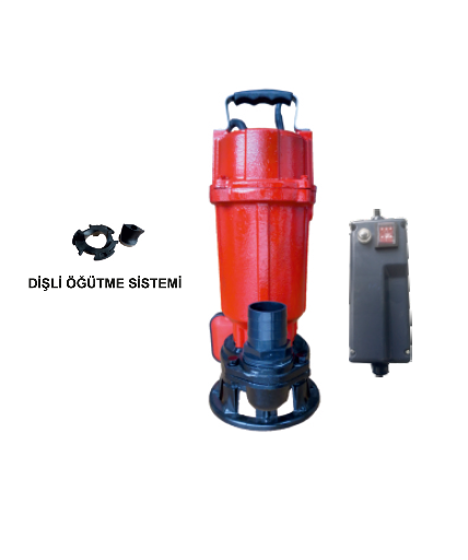 Atlantis Blu OGUTUCU 1.1M Tam Öğütücü Parçalayıcı Foseptik Dalgıç Pompa