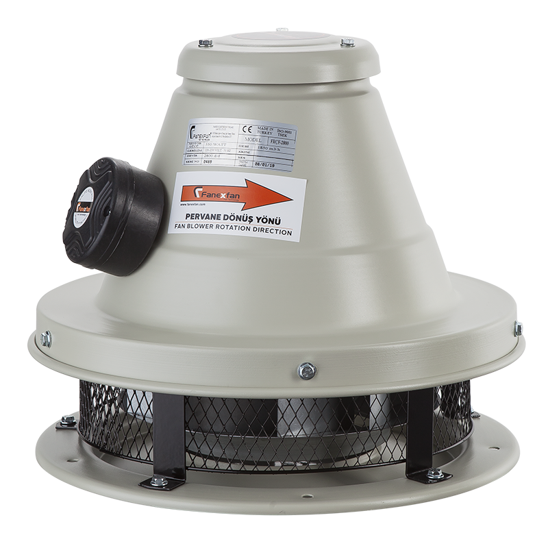 Fanex FRÇF-1400 Fan Radyal Çatı Fanı