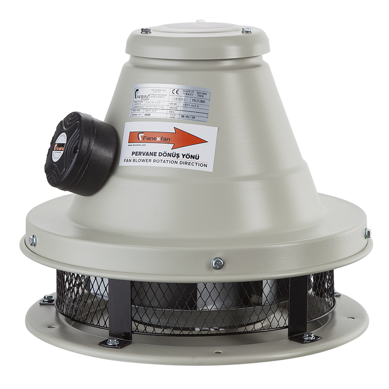 Fanex FRÇF-1400 Fan Radyal Çatı Fanı