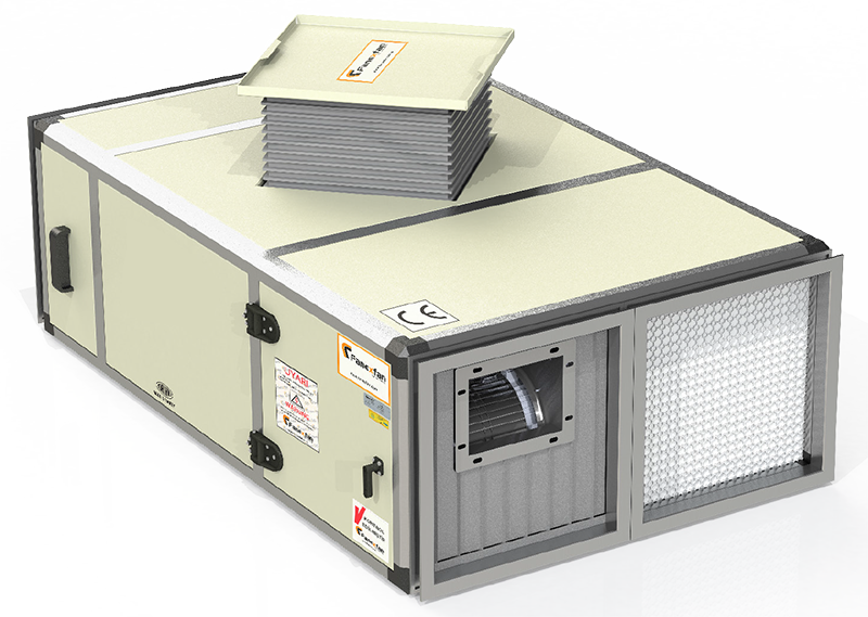Fanex FIGK-2500 Radyal Fanlı Isı Geri Kazanım Cihazı