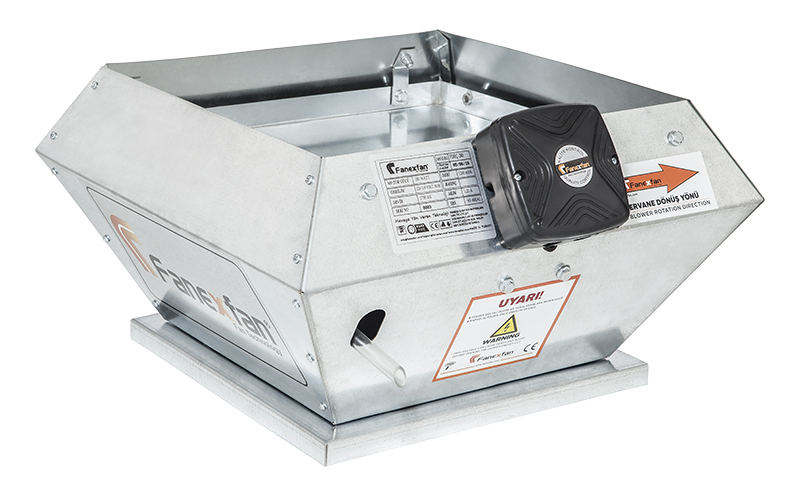 Fanex FDRÇ-560 Dikey Atışlı Radyal Çatı Fanı