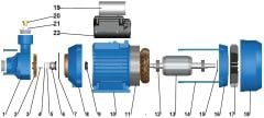SUMAK SM10-SMT10 Pompa Kör Tapa Contası