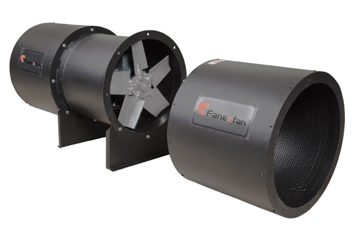 Fanex FJF-Ç-560-F300 Alüminyum Pervaneli Jet Fan