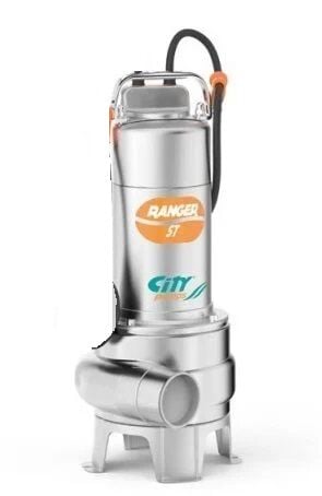 City RANGER 15/35T ST Komple Paslanmaz Kirli Su Drenaj Dalgıç Pompa