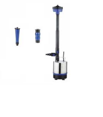 Venedik Pro HYP50-075B Paslanmaz Çelik Gövdeli Süs Havuzu Fıskiye Dalgıç Pompa(3 Nozullu)