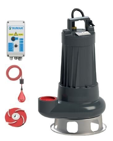 SUMAK SDTV 30/2,5 Vortex Foseptik Dalgıç Pompası