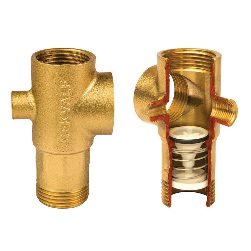 Mirox 1'' Ekonomik Beş Yollu Çekvalfli Bağlantı 92 mm