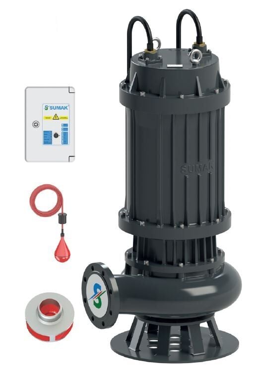 SUMAK SDTK 250/6 Döküm Foseptik Dalgıç Pompası