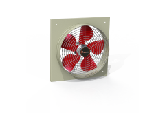 PSMK-250 Fanex Fan Kare Metal Pervaneli Aksiyal Aspiratör (Monofaze)