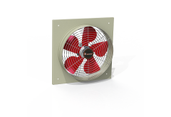 PSTK-400 Fanex Fan Kare Kasa Metal Pervaneli Aksiyel  Aspiratör (Trifaze)