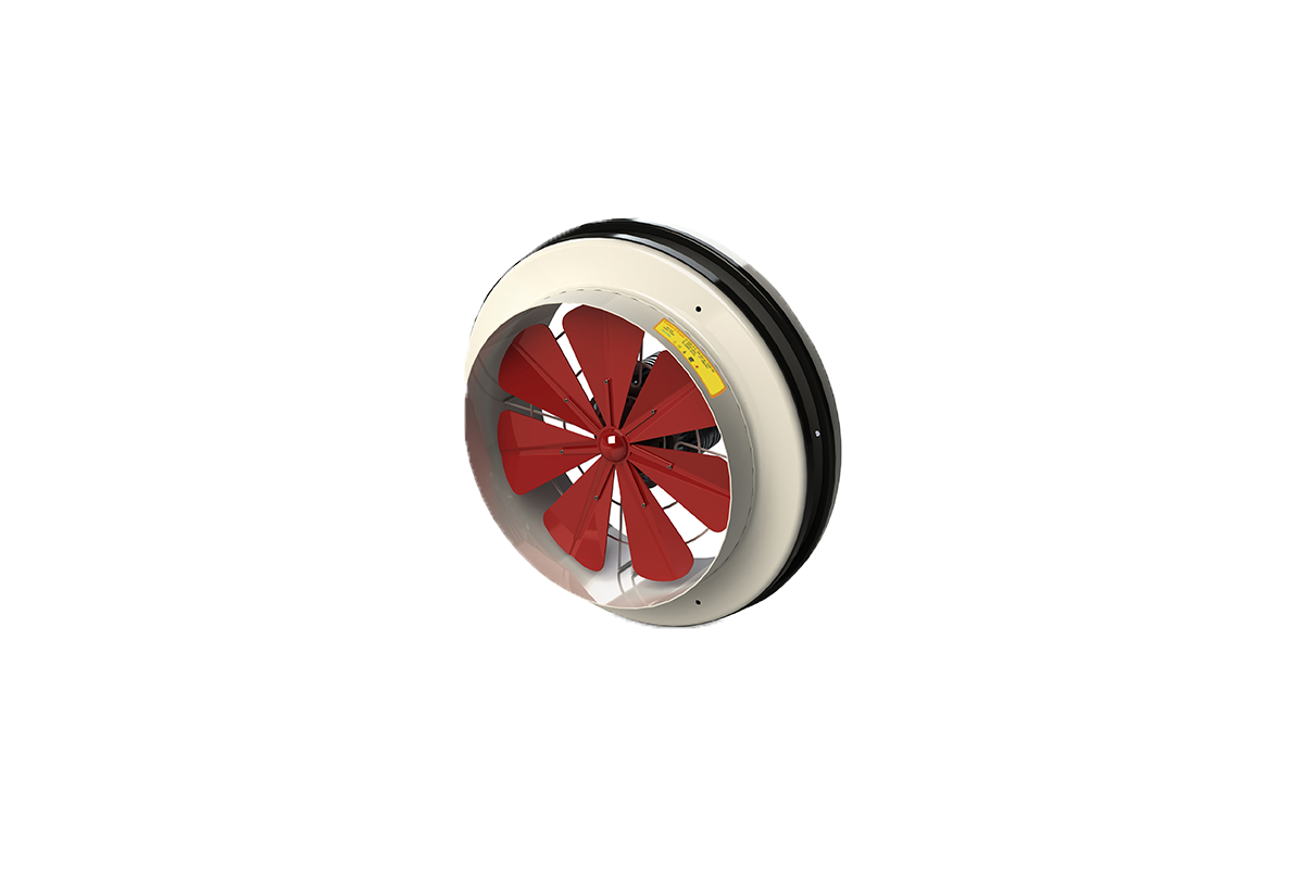 PKA-200 AK Fanex Fan Kapaksız Flanşlı Aksiyel Pencere-Duvar Aspiratör