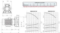 SUMAK SMINOX 160/40 - 316 Paslanmaz Santrifüj Pompa 4 HP