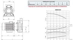 SUMAK SMINOX 165/65 - 316 Paslanmaz Santrifüj Pompa 10 HP