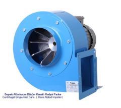 Ayas Fan OBRS Seyrek Alüminyum Kanatlı Salyangoz Fan 220 Volt - OBRS 260 - 3000 - Sol