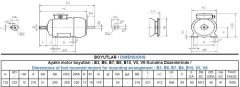 4 kw 5.5 HP GAMAK Elektrik Motoru 132 - 1000