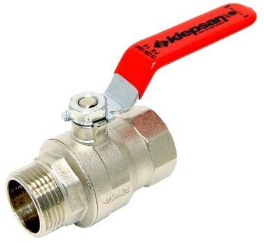 Klepsan 1 1/4'' Küresel Vana Dış Dişli (Erkek)