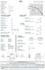 15 kw 20 HP GAMAK Trifaze Motor 180 - 1000