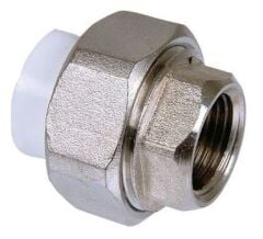 Klepsan DN20 - 1/2'' Oynar Başlıklı Rakor İç Dişli