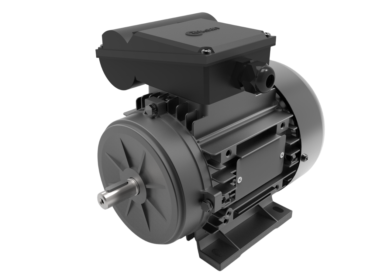MİKSAN 1.1 kw 1.5 HP 3000 Monofaze Motor