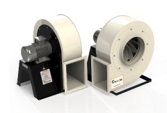 FPGA Fanex Fan Plastik Gövde Ve Plastik Pervaneli Seyrek Kanatlı Asitli Ortam Fanı (PP)