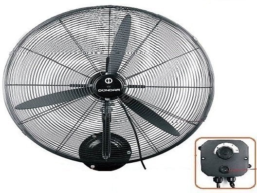 Dündar SV 75-D 75 cm Duvar Tipi Sanayi Vantilatör