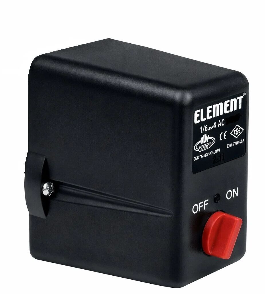 Element ELT5CO-3Y 1-6 BAR Tahliyeli ÜÇ Yollu ON-OFF Monofaze Basınç Şalteri(1/2 Bağlantı Çapı)