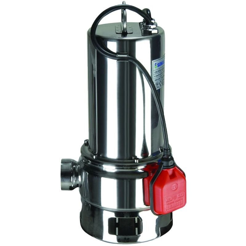 SUMAK SDF 15/2 Flatörlü Paslanmaz Atık Su Dalgıç Pompası