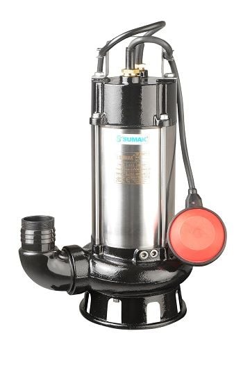 SUMAK SDF 18/2 Flatörlü Paslanmaz Foseptik Dalgıç Pompası