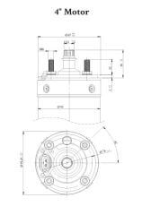 Üstünel S095MC/03-T 4 Yağ Soğutmalı Dalgıç Motor (Trifaze)