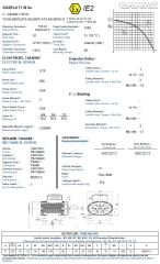 GAMAK 0.18 kw 1000 Exproof Motor