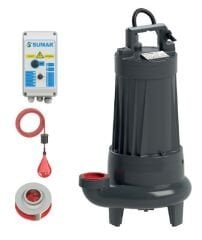 SUMAK SDT 20/2 Döküm Gövdeli Trifaze Foseptik Dalgıç Pompası