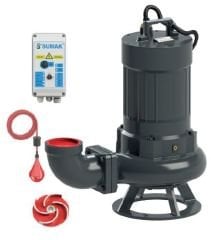 SDTV 100/4 SUMAK Döküm Gövdeli Trifaze Foseptik Dalgıç Pompası