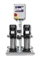 Alarko 2xPL 12-8 Trifaze Dikey 2 Pompalı Hidrofor 10 HP