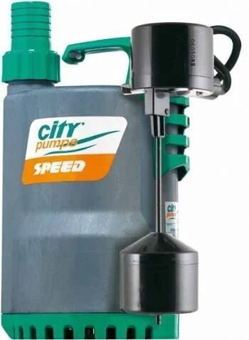 City SPEED 50M MF Yandan Flatörlü Temiz Su Drenaj Dalgıç Pompa