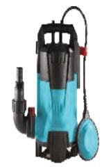 WATER SOUND CSP400D-4 Plastik Gövdeli Temiz Su Drenaj Dalgıç Pompa