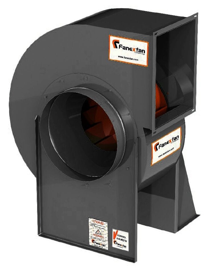 Fanex FGS-2 Geriye Eğik Alçak Basınçlı Salyangoz Fan