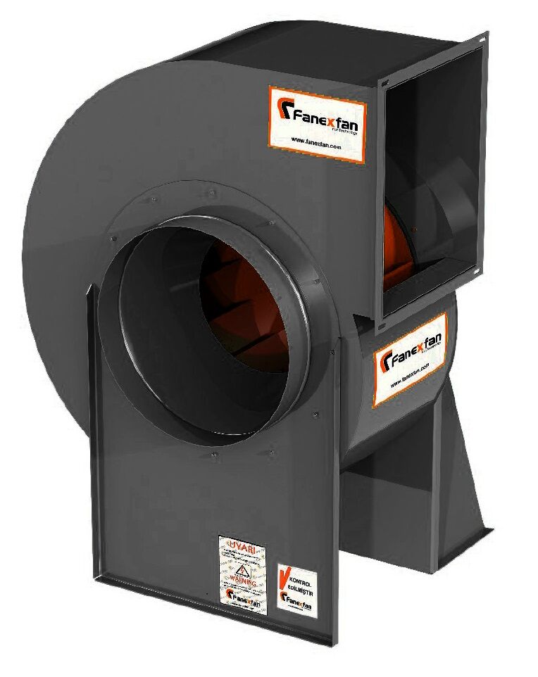 Fanex FGS-25 Geriye Eğik Alçak Basınçlı Salyangoz Fan